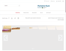 Tablet Screenshot of pametnekuce.rs
